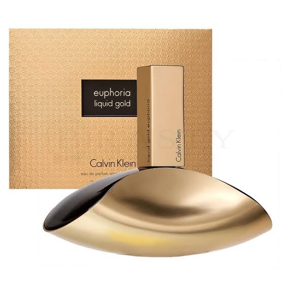 Liquid Gold Euphoria Perfume by Calvin Klein EDP 100ml