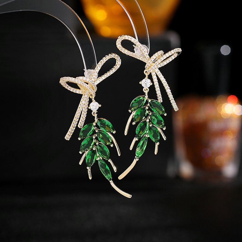 jewelvyn Silver Plated Studded With Zirconia Diamond Earring