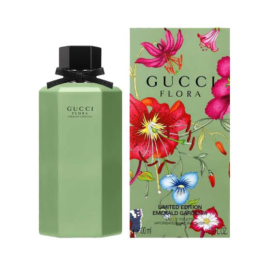 Gucci Flora Emerald Gardenia EDT Spray Limited Edition 3.3 oz