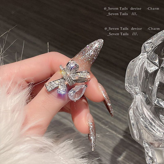 jewelvyn silver plated studded with cubic zirconia diamond ring